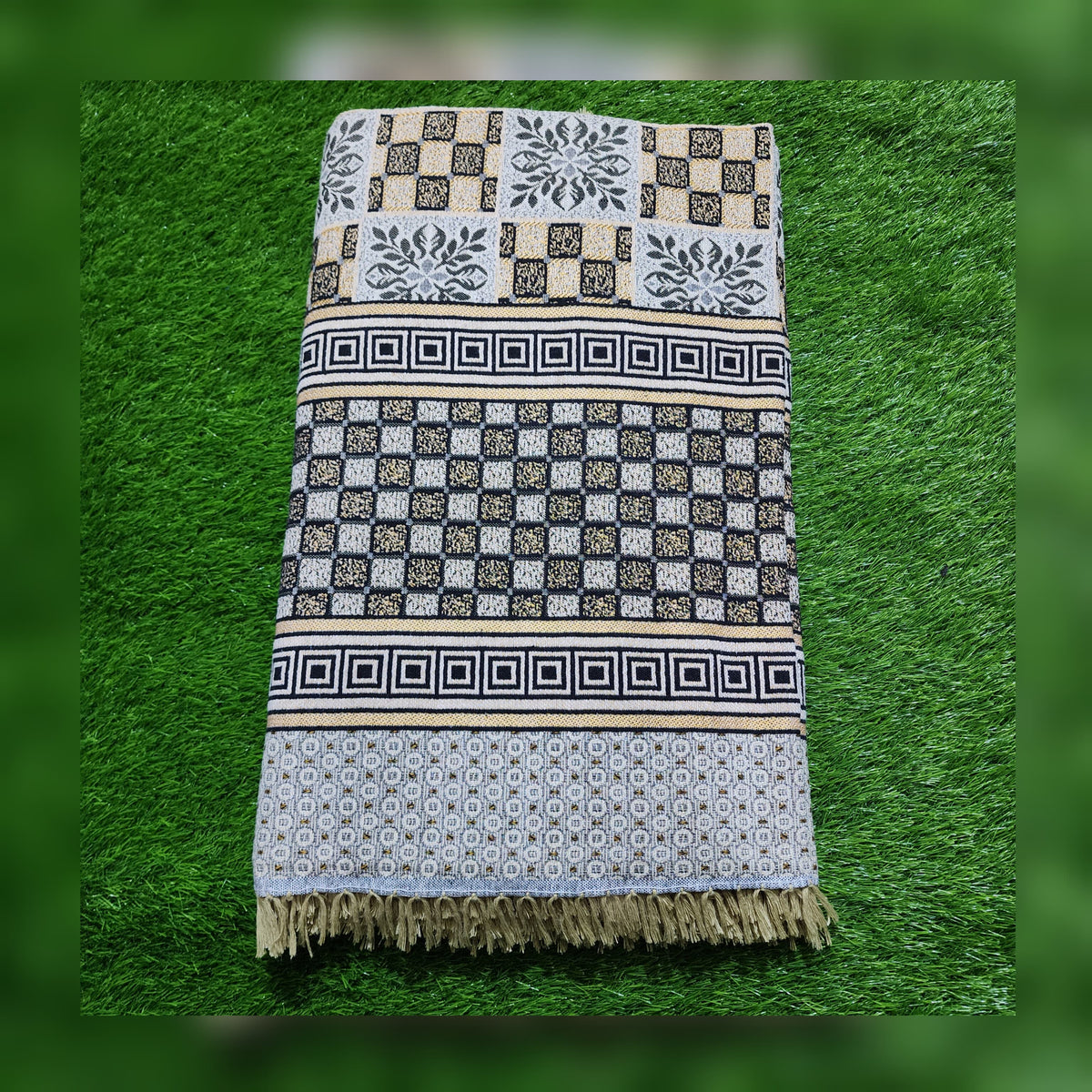 Multani Bedsheet Set King Size 3Pcs - Design-213