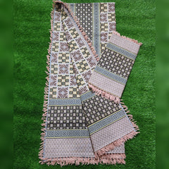 Multani Bedsheet Set King Size 3Pcs - Design-212