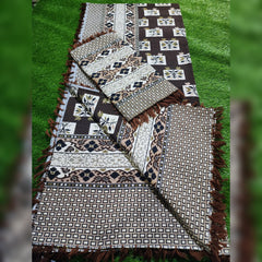 Multani Bedsheet Set King Size 3Pcs - Design-217