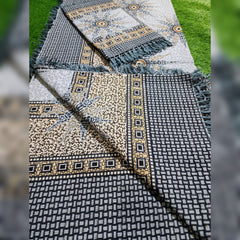 Multani Bedsheet Set King Size 3Pcs - Design-215