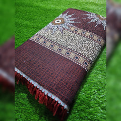 Multani Bedsheet Set King Size 3Pcs - Design-216