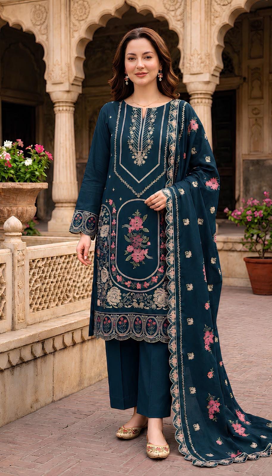 Gul Ahmed Winter Dhanak 3-Piece