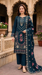 Gul Ahmed Winter Dhanak 3-Piece