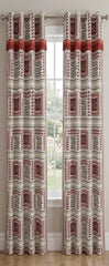 Imported Silk Curtains Blackout ( 2 Curtain Set )
