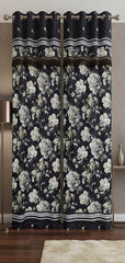 Imported Silk Curtains Blackout ( 2 Curtain Set )