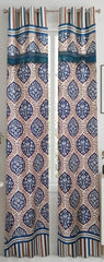 Imported Silk Curtains Blackout ( 2 Curtain Set )