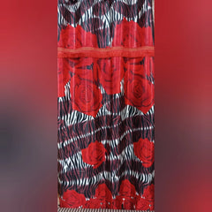 Imported Silk Curtains Blackout ( 2 Curtain Set )