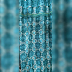 Imported Silk Curtains Blackout ( 2 Curtain Set )