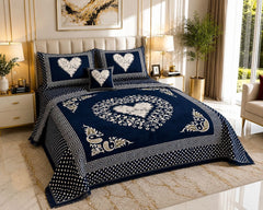 Jacquard Velvet Bed Sheet-4PCS