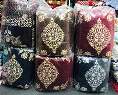 Jaquard Velvet 10Pcs Set