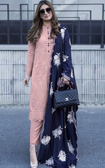 3 PIECE UNSTITCHED LAWN SUIT SUMMER COLLECTION 2025