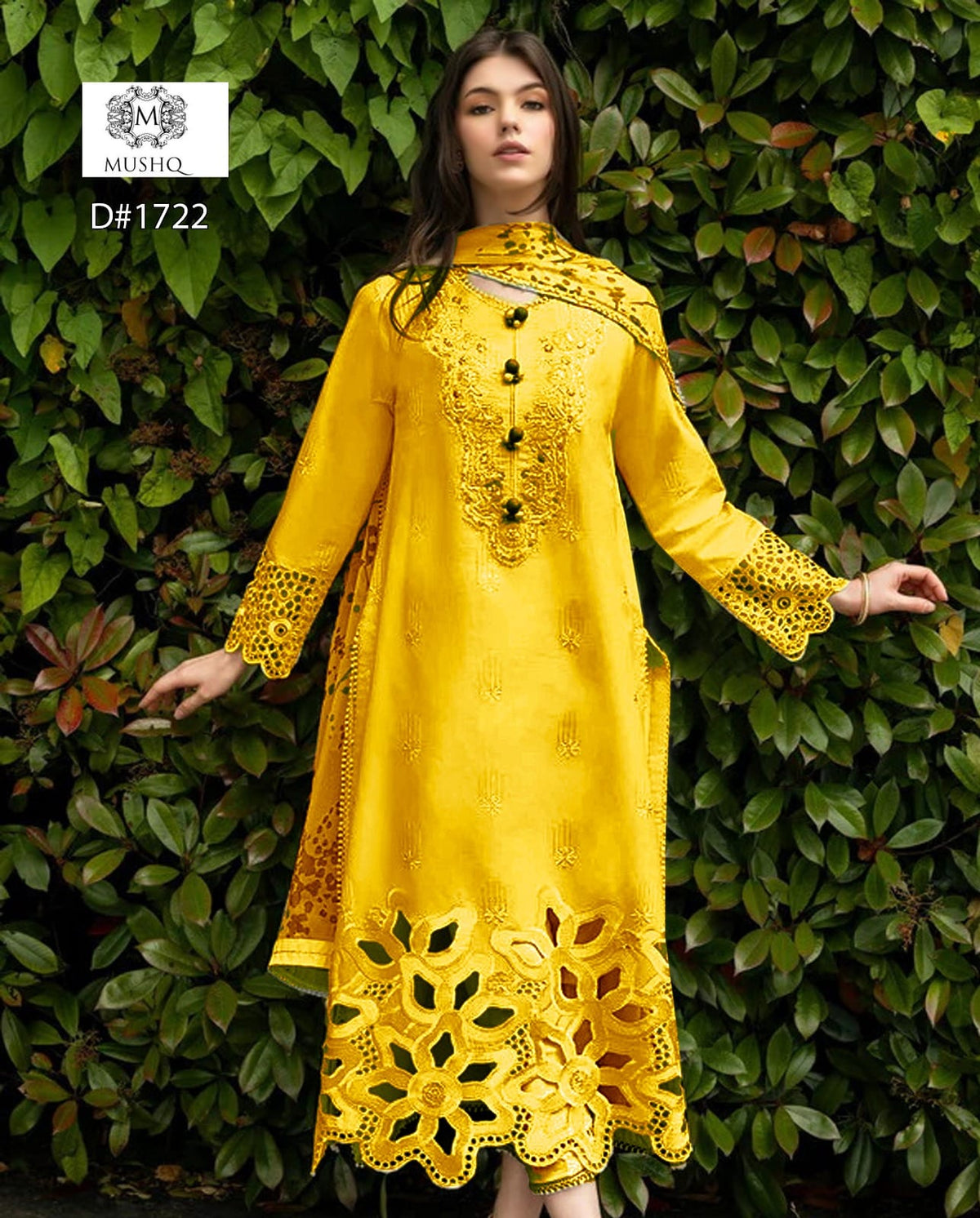 3 PIECE UNSTITCHED LAWN SUIT SUMMER COLLECTION 2025