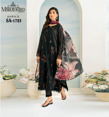 3 PIECE UNSTITCHED LAWN SUIT SUMMER COLLECTION 2025