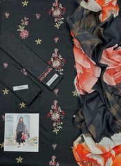 3 PIECE UNSTITCHED LAWN SUIT SUMMER COLLECTION 2025