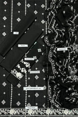 3 PIECE UNSTITCHED LAWN SUIT SUMMER COLLECTION 2025