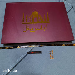 Libas-e-Mughal Winter Wool-Air Force