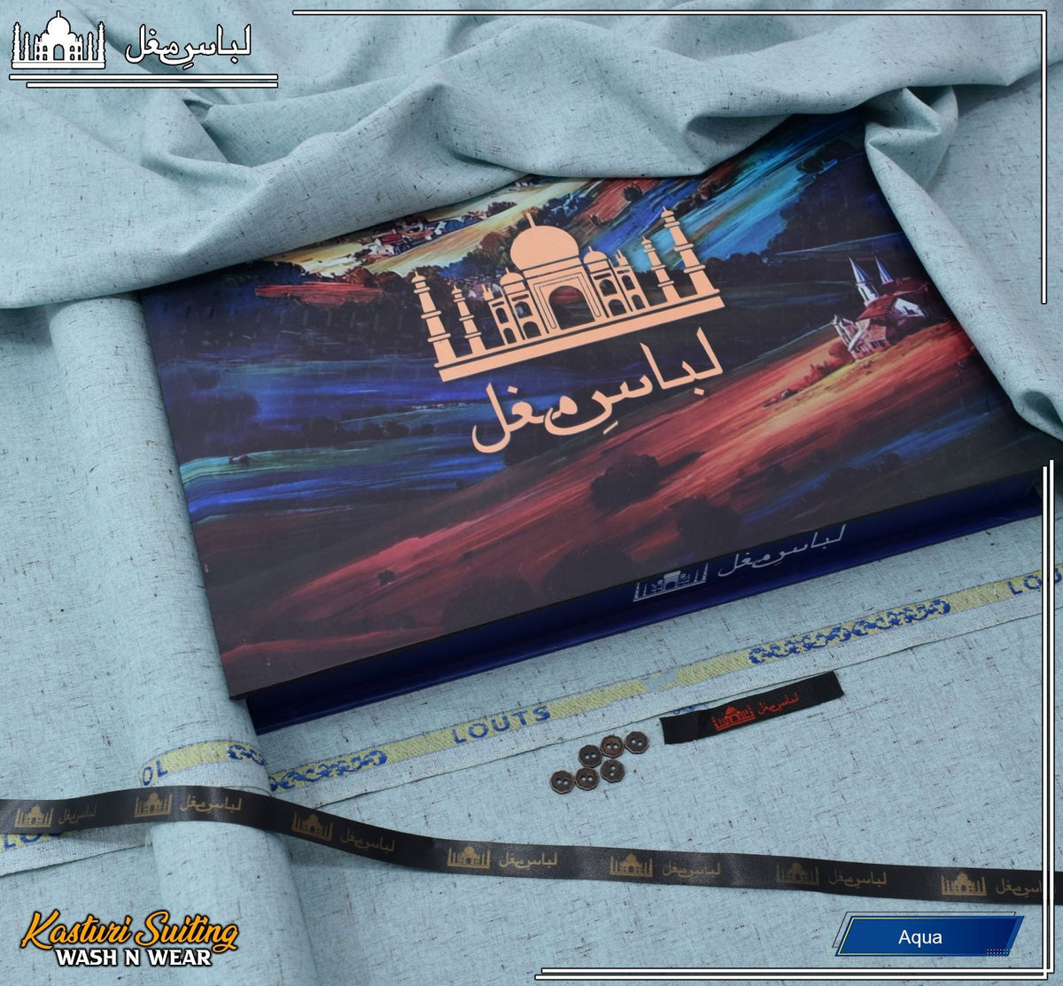 Premium Unstitched 4 Seasons  (LIBAS E MUGHAL)