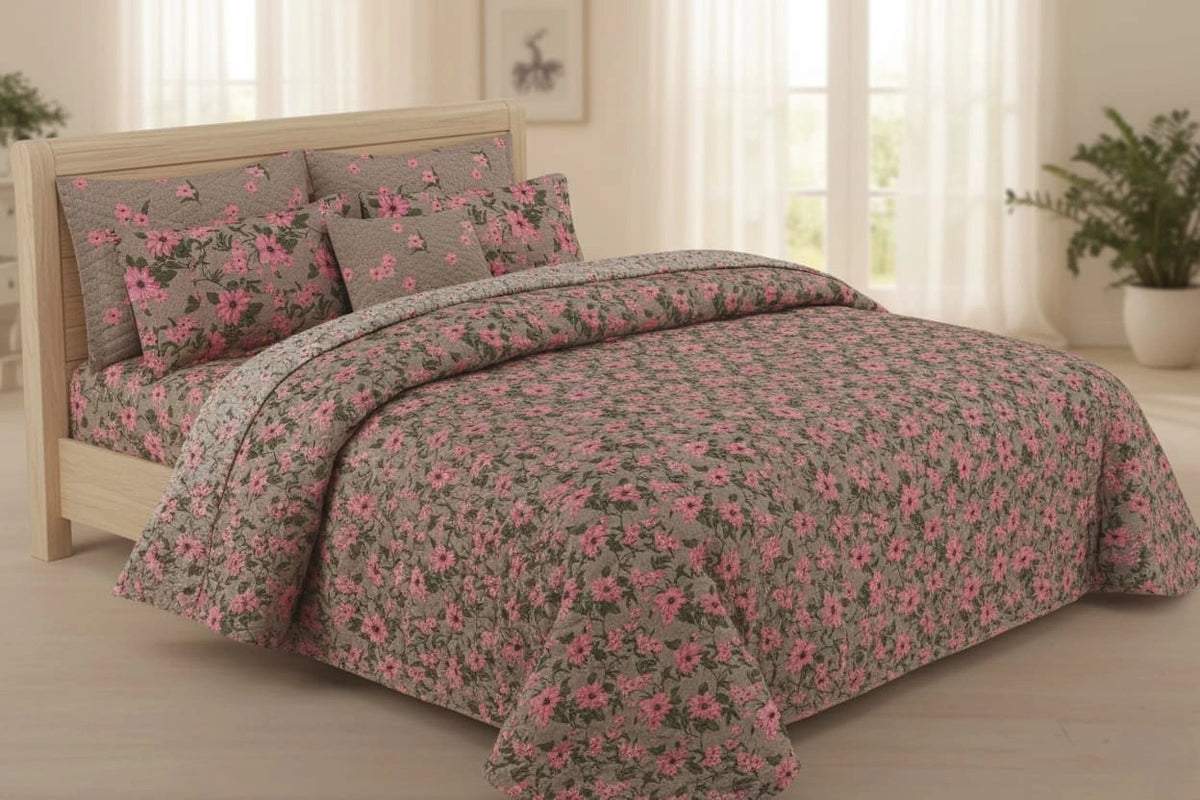 Luxury 7 Piece Bed spread Set Design-1165