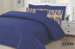 Luxury 7 Piece Bed spread Set Design-1168