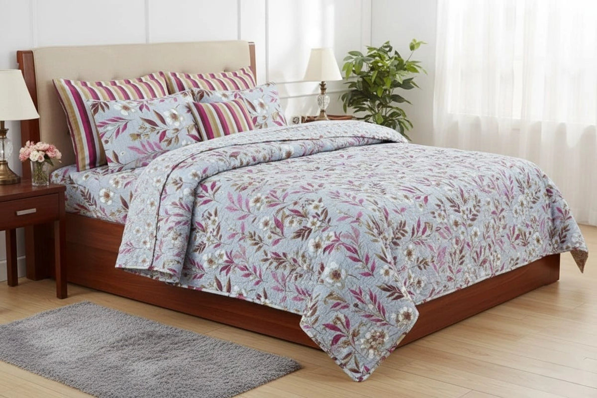 Luxury 7 Piece Bed spread Set Design-1169