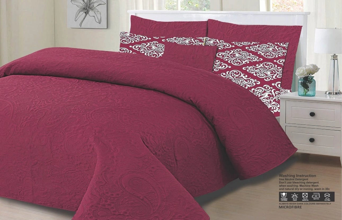 Luxury 7 Piece Bed spread Set Design-1169