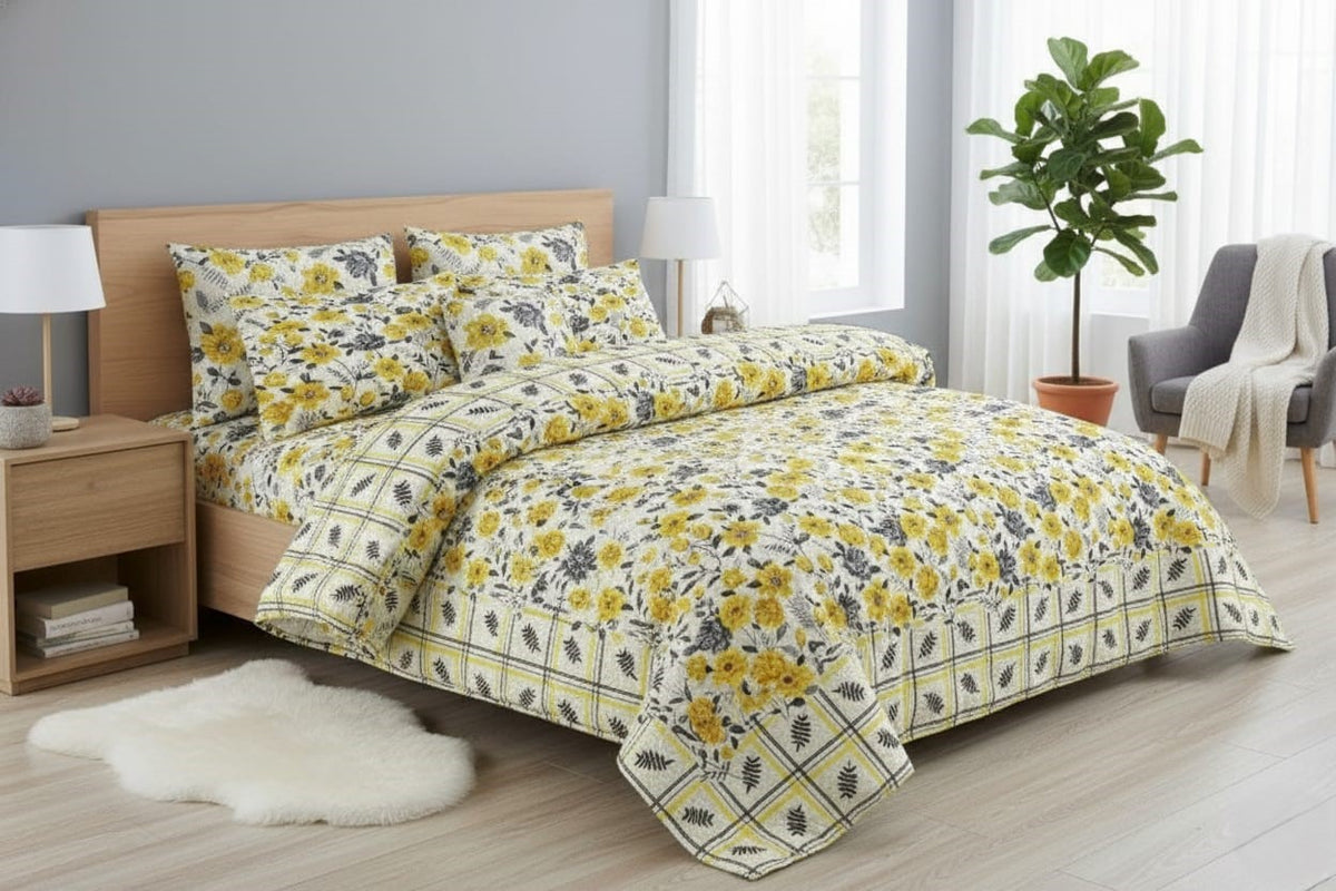 Luxury 7 Piece Bed spread Set Design-1171