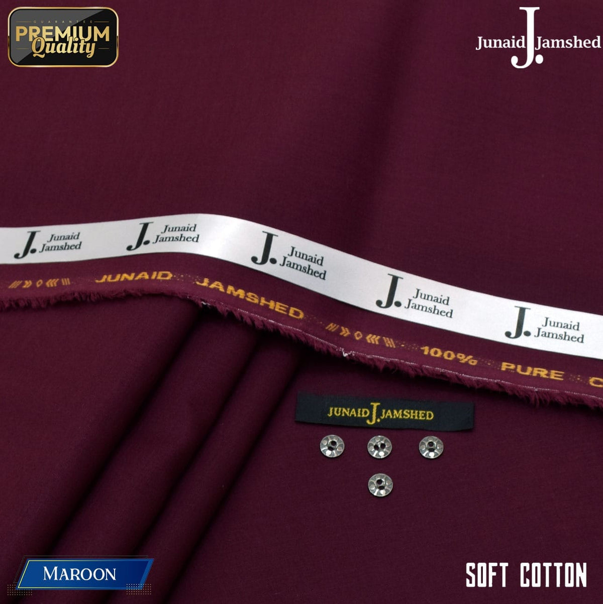 J. SOFT COTTON | UNSTITCHED KAMEEZ SHALWAR FABRIC