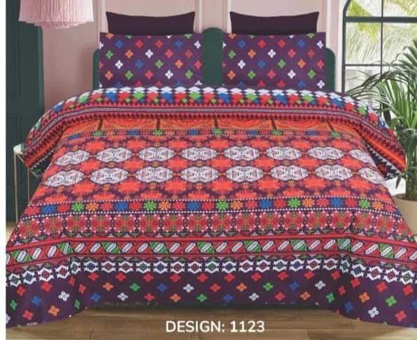 Printed Fitted Bed sheet Set
