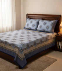 Multani Bedsheet Set King Size 3Pcs - Design-216