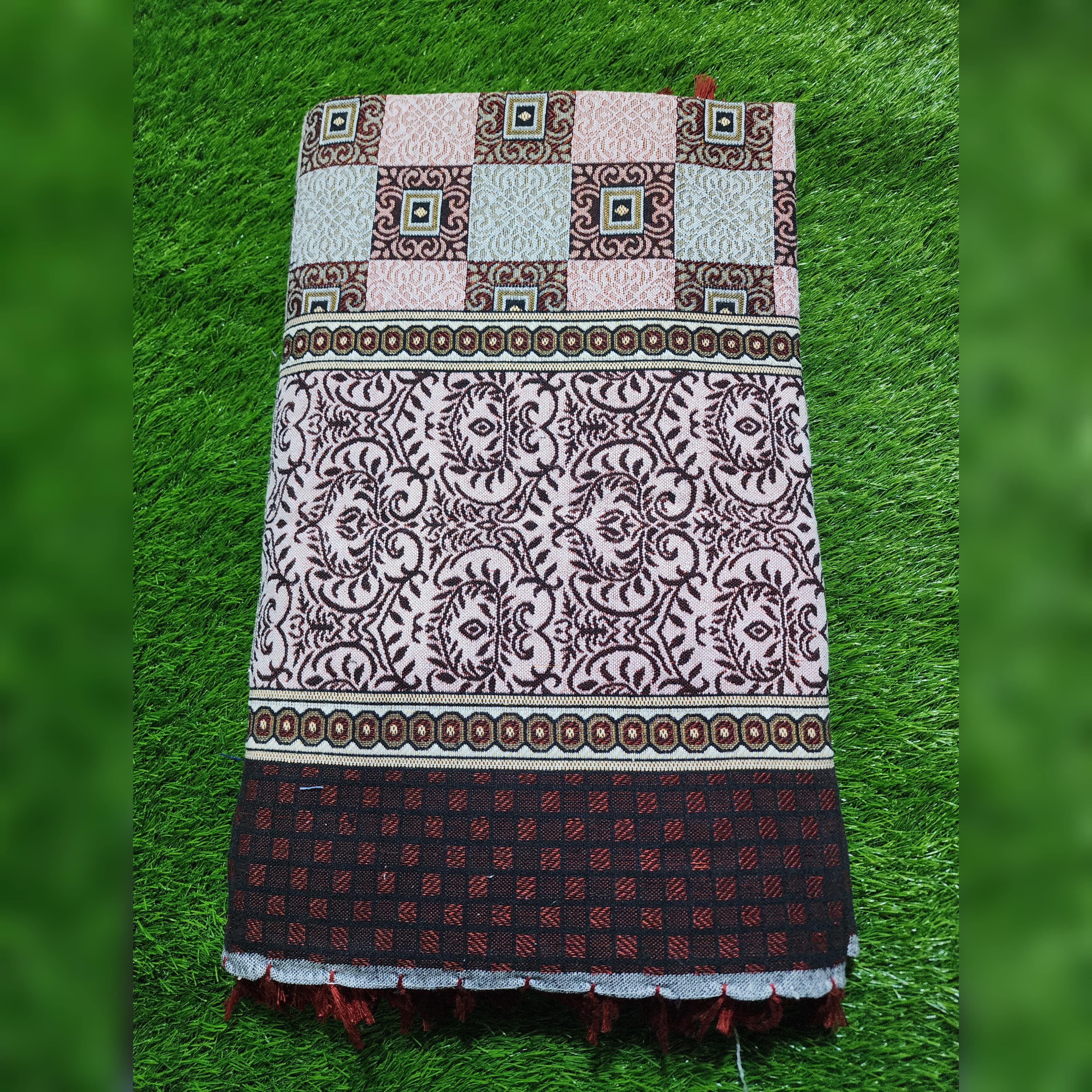 Multani Bedsheet Set King Size 3Pcs - Design-219