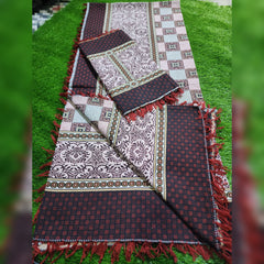 Multani Bedsheet Set King Size 3Pcs - Design-219