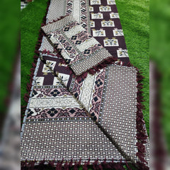 Multani Bedsheet Set King Size 3Pcs - Design-220