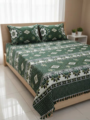 Multani Bedsheet Set King Size 3Pcs - Design-228