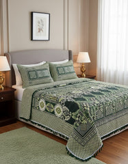 Multani Bedsheet Set King Size 3Pcs - Design-228