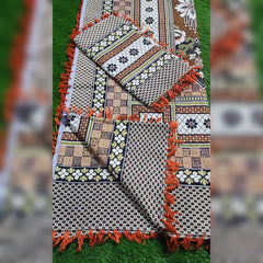 Multani Bedsheet Set King Size 3Pcs - Design-230
