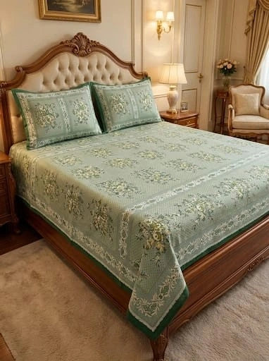 Multani Bedsheet Set King Size 3Pcs