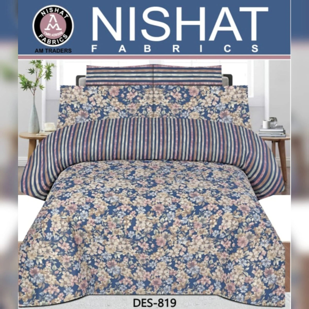 Double Bed Sheet Design DES-819