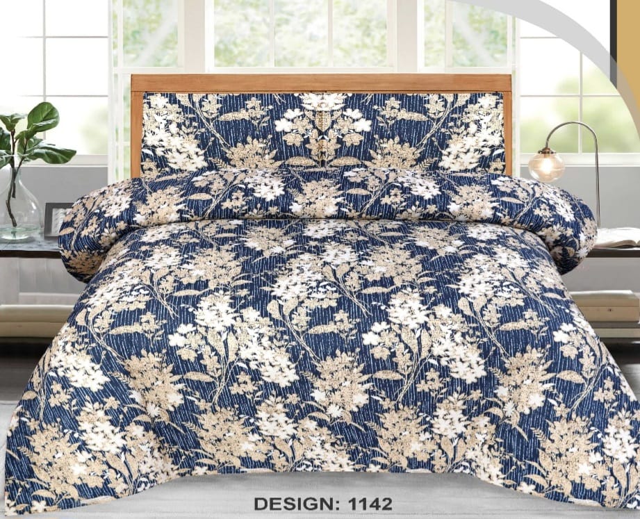 PREMIUM QUALITY DOUBLE BEDSHEET DESIGN MFC-1142