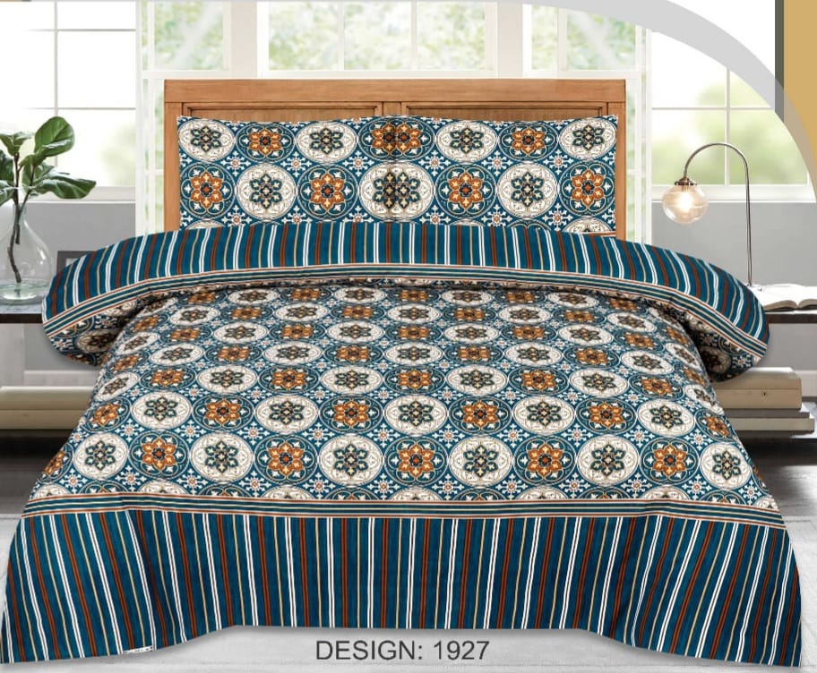 PREMIUM QUALITY DOUBLE BEDSHEET DESIGN MFC-1927