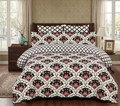Premium 6 Pcs Comforter Set Design-1713