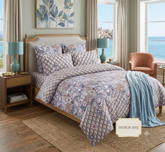 Premium 6 Pcs Comforter Set Design-817