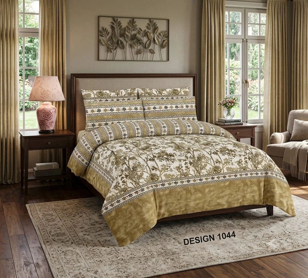 Premium 6 Pcs Comforter Set Design-820