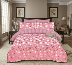 Premium 6 Pcs Comforter Set Design-827