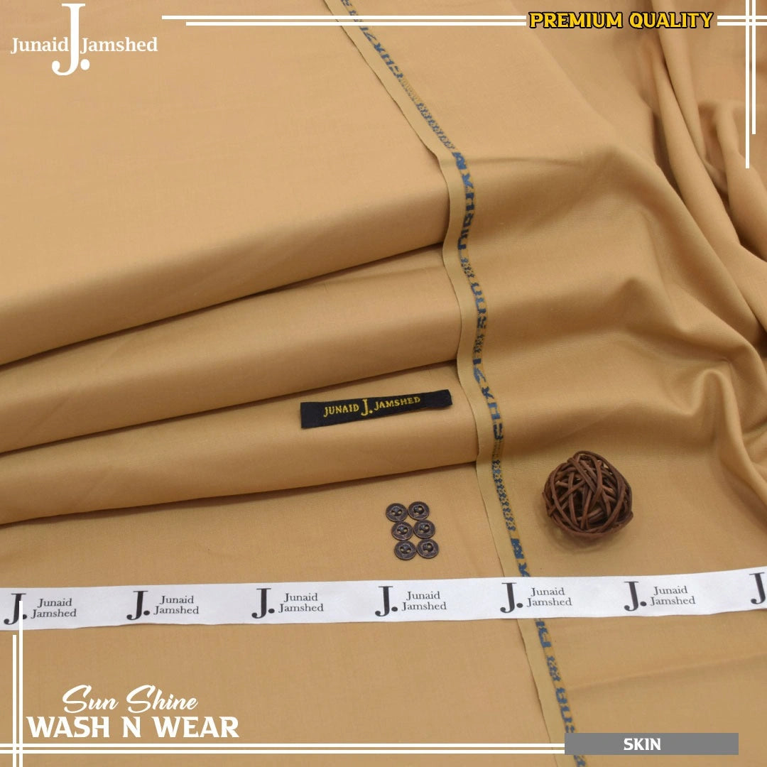Men's Unstitched Slub Wash And Wear-SKIN