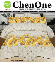 Premium 6 Pcs Comforter Set Design-1714