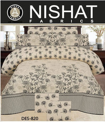 Premium 6 Pcs Comforter Set Design-820