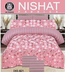 Premium 6 Pcs Comforter Set Design-821