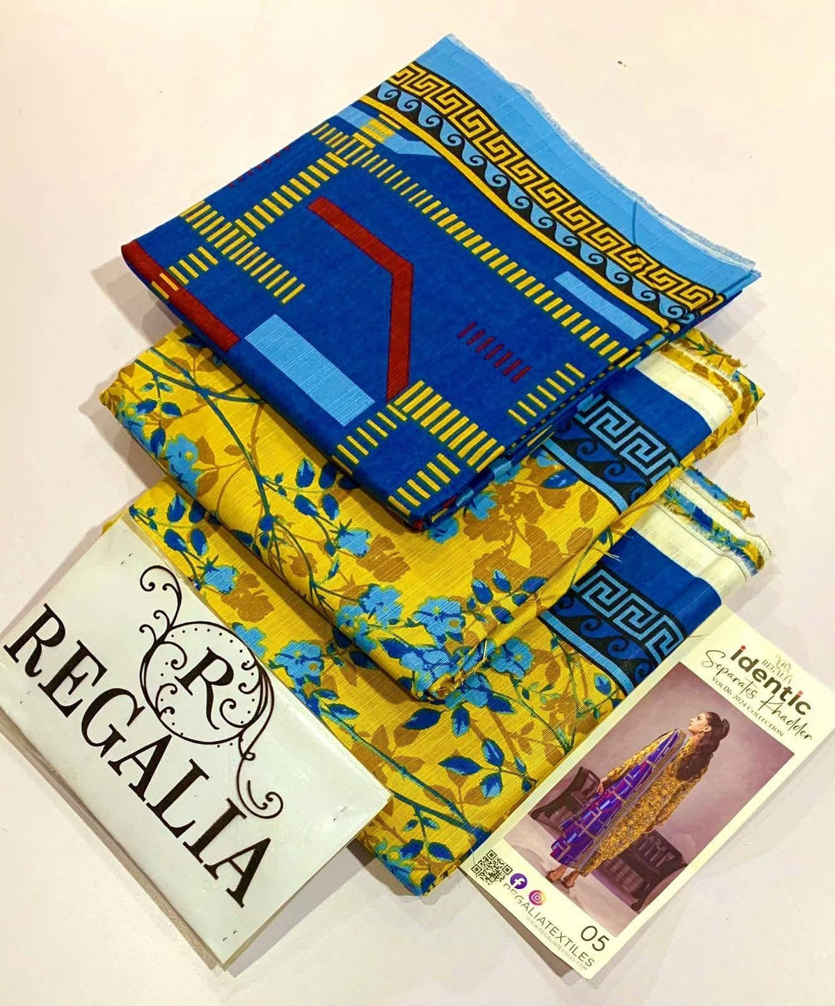 REGALIA khadder 3Pc Digital Printed All Over