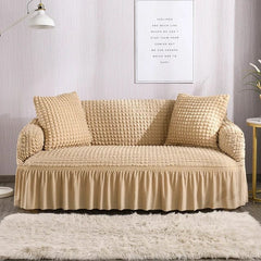 RUFFELED SUR SUCKER TURKISH SOFA COVER - Skin