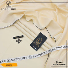 Premium Unstitched 4 Seasons imported Boski-Cream